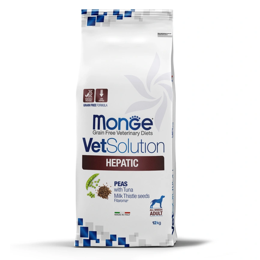 Диетический корм Monge VetSolution Dog Hepatic для собак, при заболеваниях печени, 12 кг фото 5