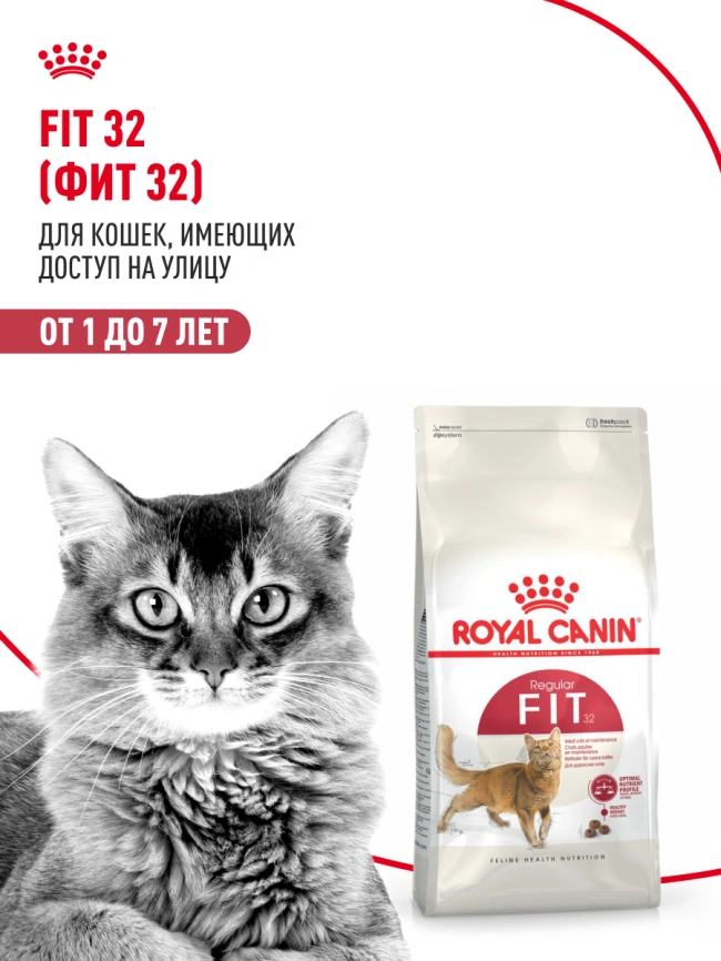 Сухой корм Royal Canin Fit для кошек, 4 кг фото 13