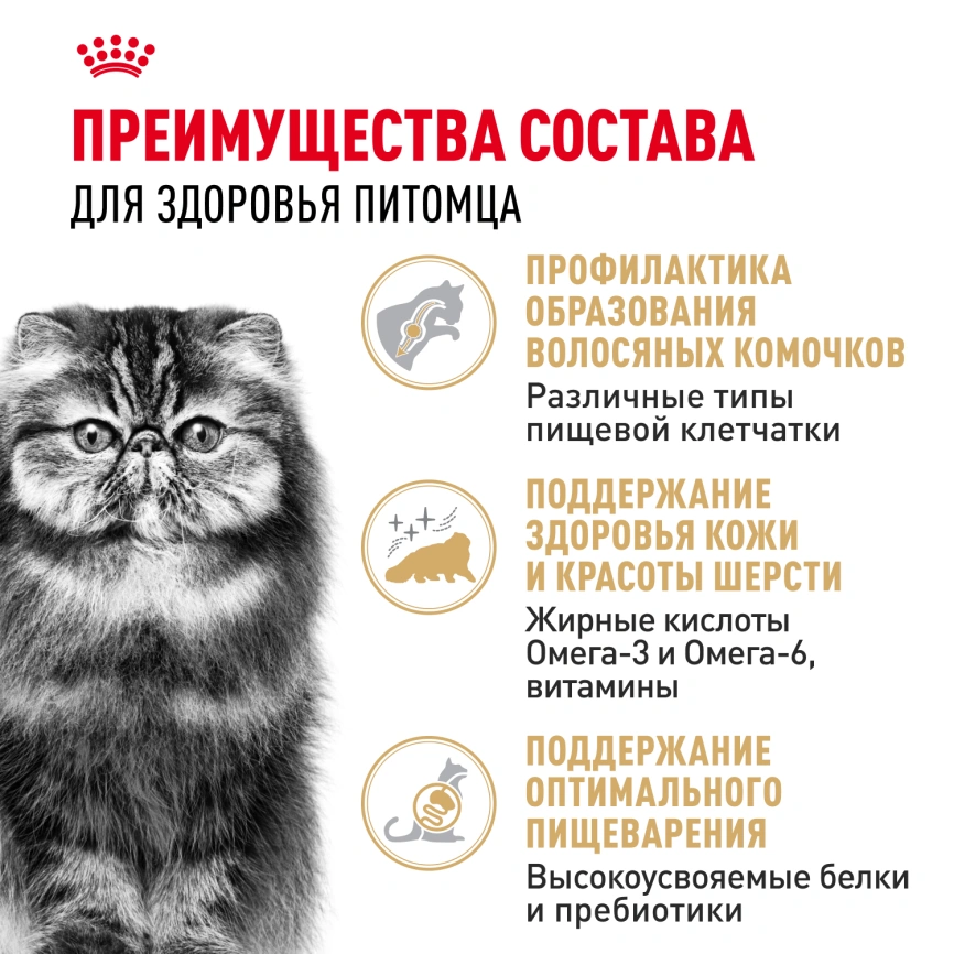 Сухой корм Royal Canin Persian для кошек персидской породы, 2 кг фото 3