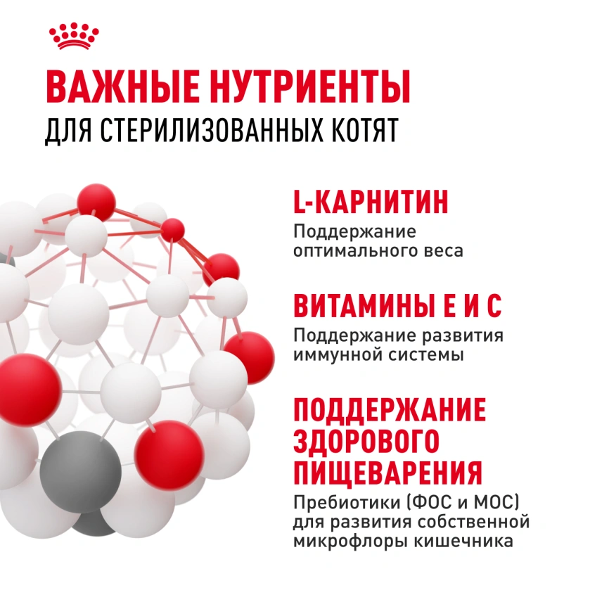 Сухой корм Royal Canin Kitten Sterilised для котят, 2 кг фото 5