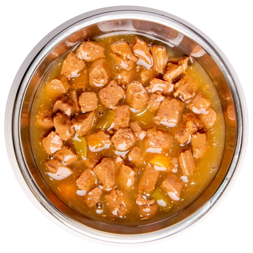 Влажный корм Monge Cat BWild GRAIN FREE Buffalo &amp;amp; Vegetables для котят и кошек крупных пород с мясом буйвола и овощами, 85 г фото 3