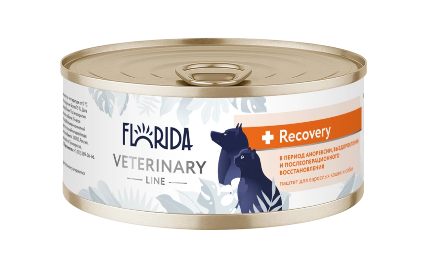 Влажный корм Florida Veterinary диетический Hepatic для взрослых собак для поддержания функции печени, 100 г фото 1