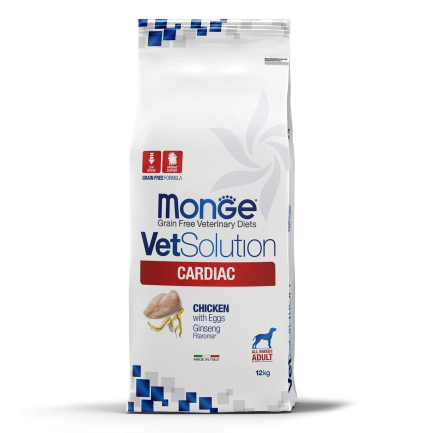 Диетический корм Monge VetSolution Dog Cardiac для собак, 12 кг фото 5