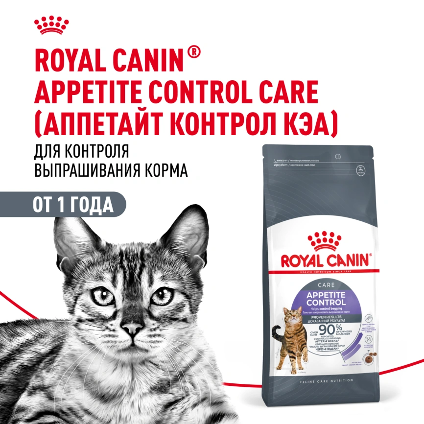 Сухой корм Royal Canin Appetite Control Care для кошек для контроля аппетита, 400 г фото 14
