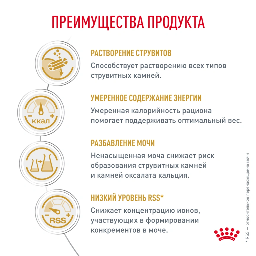 Сухой корм Royal Canin Urinary S/O Moderate Calorie для кошек, 350 г фото 2