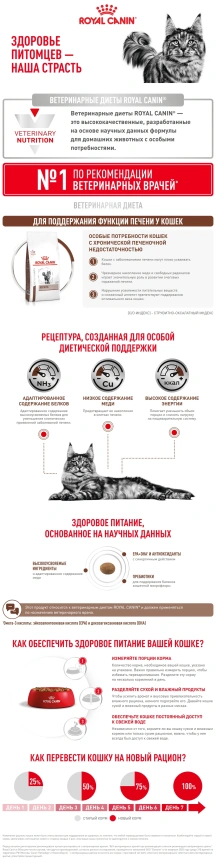 Сухой корм Royal Canin Hepatic для кошек, 2 кг фото 8