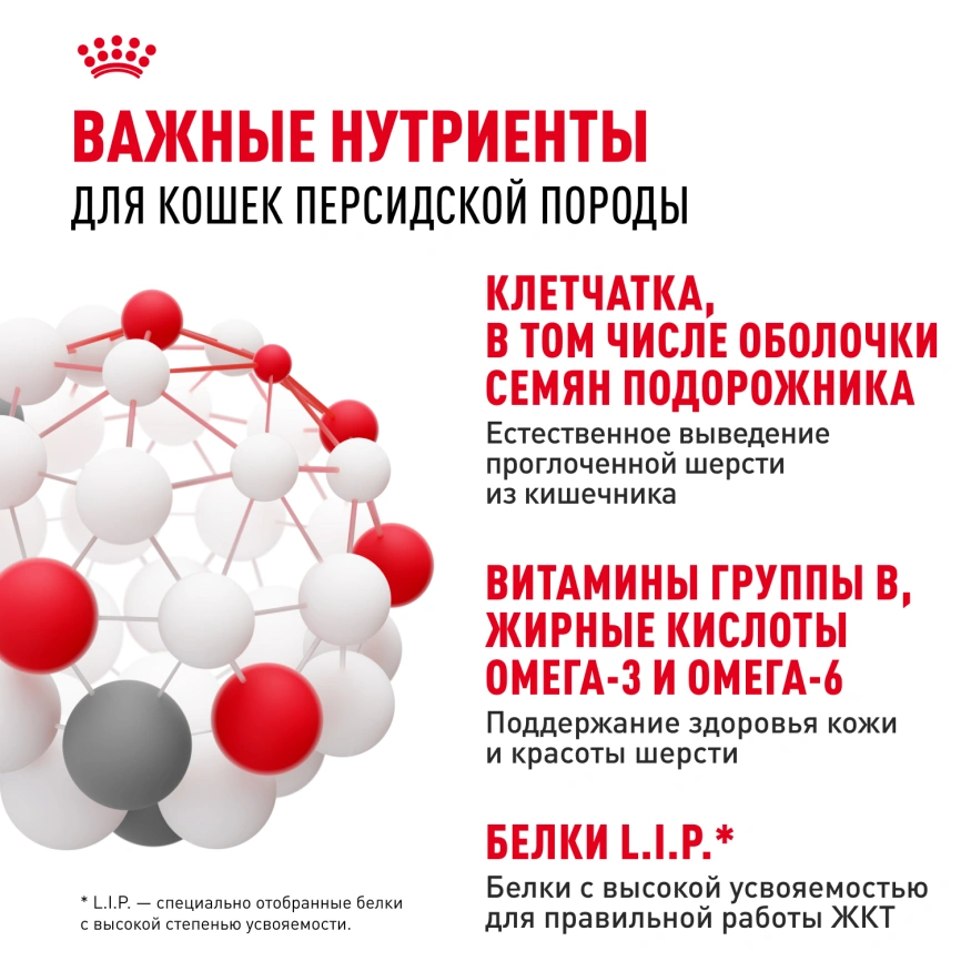 Сухой корм Royal Canin Persian для кошек персидской породы, 400 г фото 5