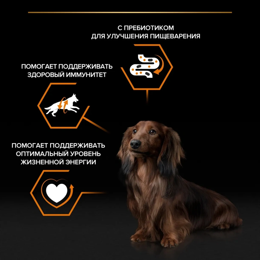 Влажный корм PRO PLAN Duck для взрослых собак мелких и карликовых пород, с уткой в соусе, 85 г фото 2
