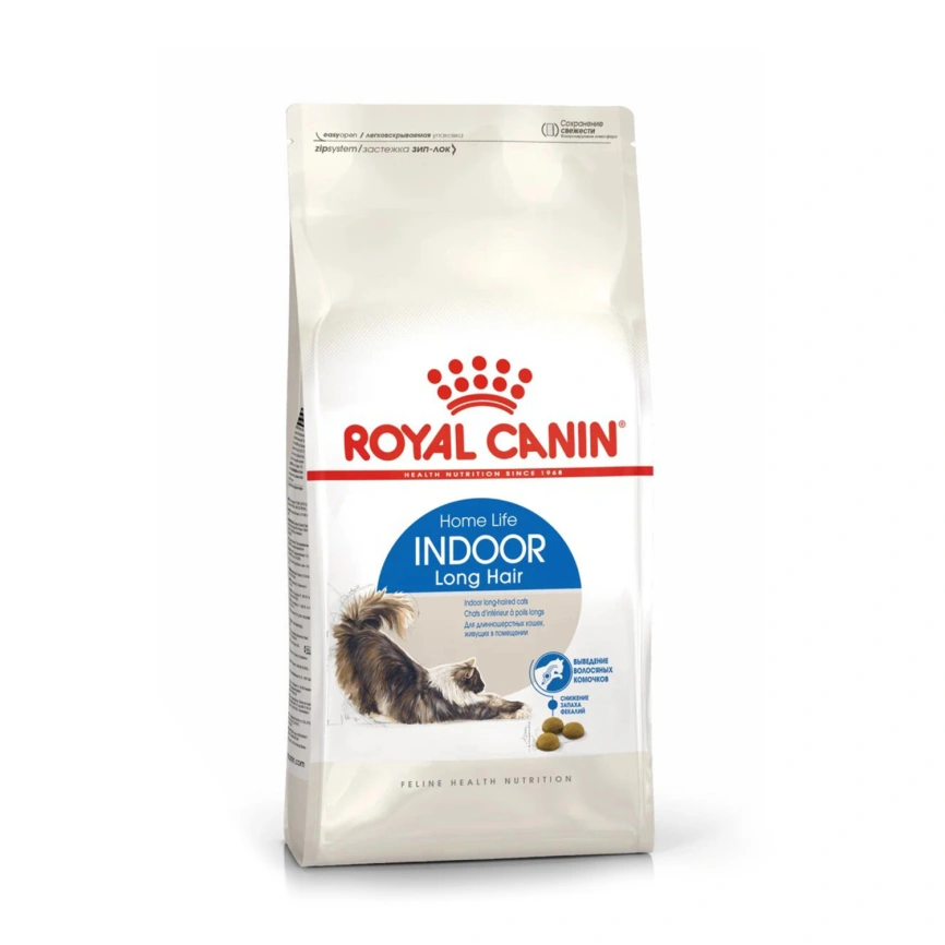Сухой корм Royal Canin Indoor Long Hair для кошек, 2 кг фото 12