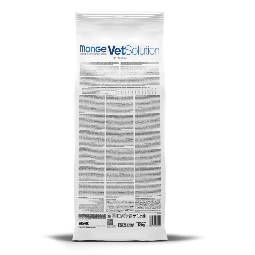 Диетический корм Monge VetSolution Dog Obesity для собак, при избыточном весе, 12 кг фото 6