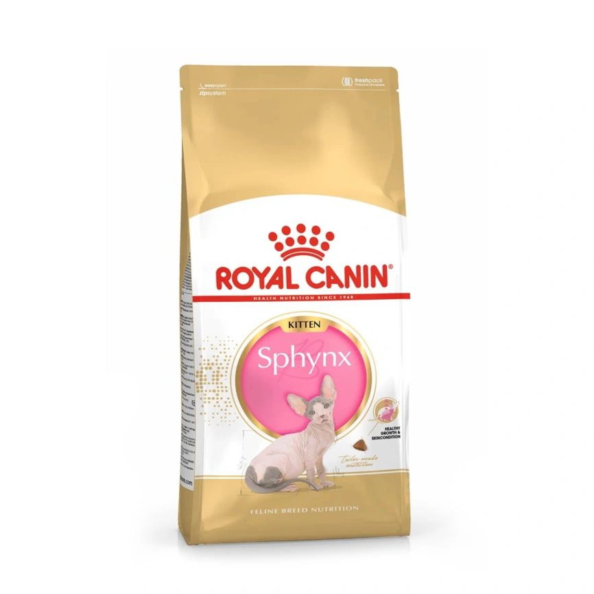 Сухой корм Royal Canin Kitten Sphynx для котят, 400 г фото 11