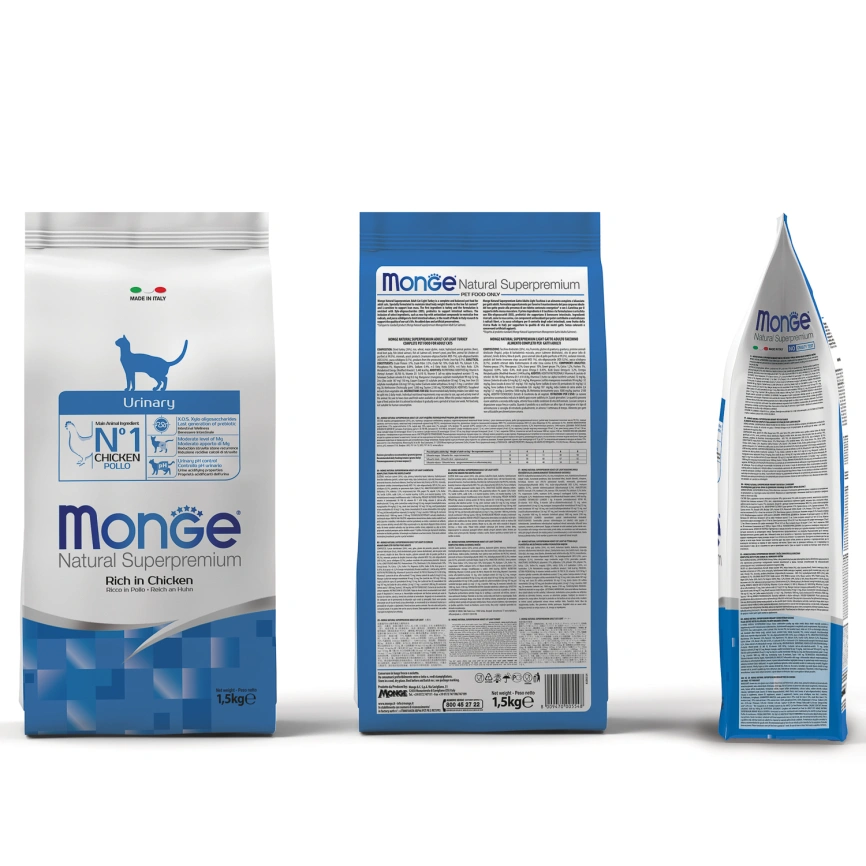 Сухой корм Monge Cat BWild GRAIN FREE Cod для взрослых кошек с треской, 1,5 кг фото 5