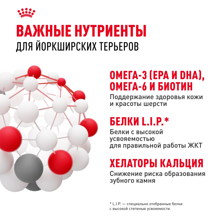 Сухой корм Royal Canin Yorkshire Terrier Adult для взрослых собак фото 5