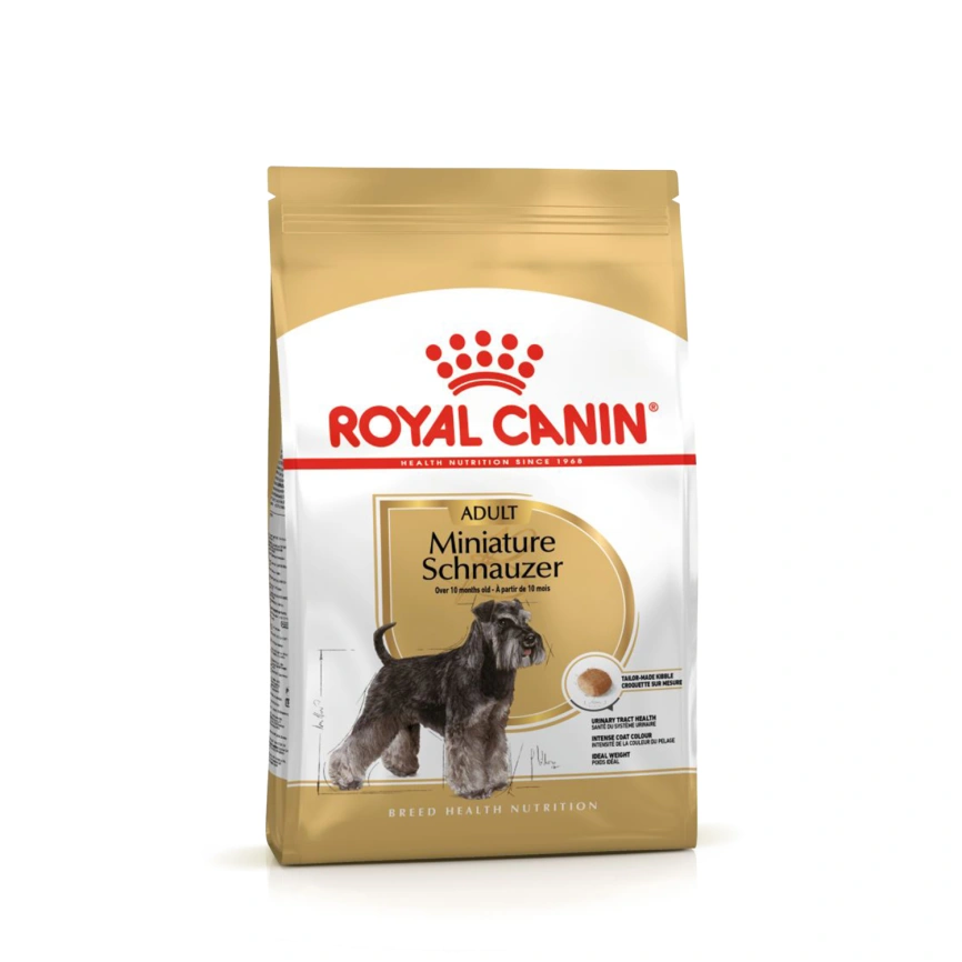 Сухой корм Royal Canin Miniature Schnauzer Adult для собак породы миниатюрный шнауцер, 7.5 кг фото 11