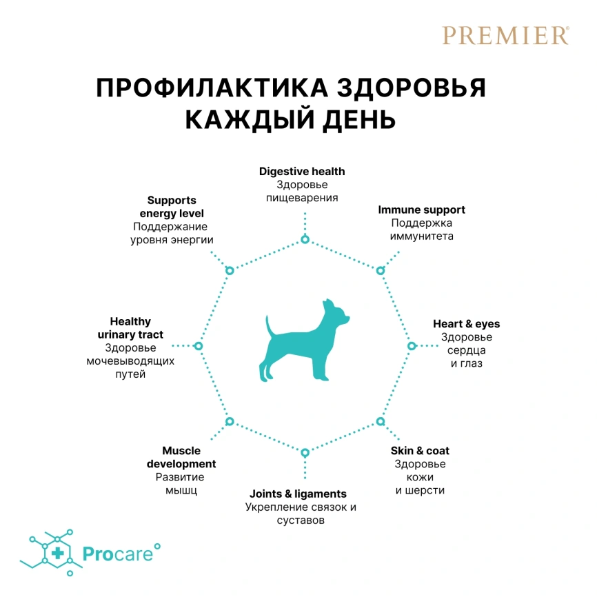 Сухой корм Premier Dog Lamb & Turkey Adult Mini для собак мелких пород, 1 кг фото 4