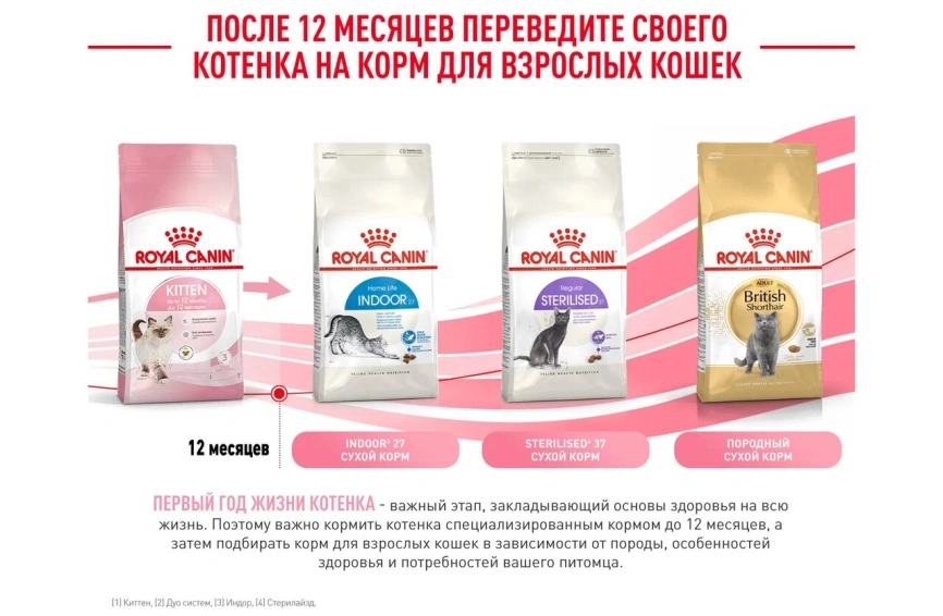 Сухой корм Royal Canin Kitten для котят, 10 кг фото 11