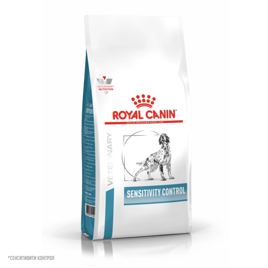 Диетический влажный корм Royal Canin Sensitivity Control для собак при пищевой аллергии или непереносимости, с уткой и рисом, паштет, банка, 410 г фото 10